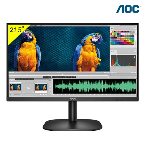(A1-22B2H/67) MONITOR (จอคอมพิวเตอร์) 21.5'' AOC 22B2H/67 (VA,HDMI) 75Hz