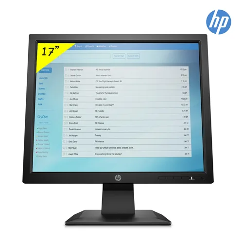 (5RD64AA#AKL) MONITOR (จอคอมพิวเตอร์) (จอคอมพิวเตอร์) HP P174 17-inch HD LED Monitor