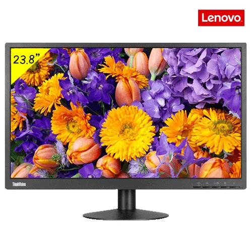 (LZ-ST-61B7JAR6WW+POWERCORD) MONITOR (จอคอมพิวเตอร์) Lenovo ThinkVision E24-10 (61B7JAR6WW)