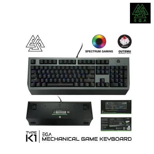 EGA Type K1 Red Swicth