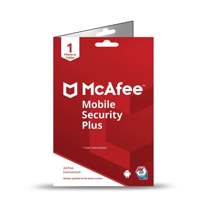 product mcafee mobile security plus