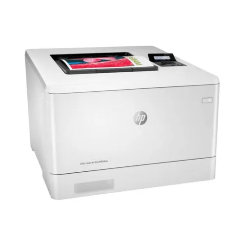 printer color laser jet pro four five four network wireless one