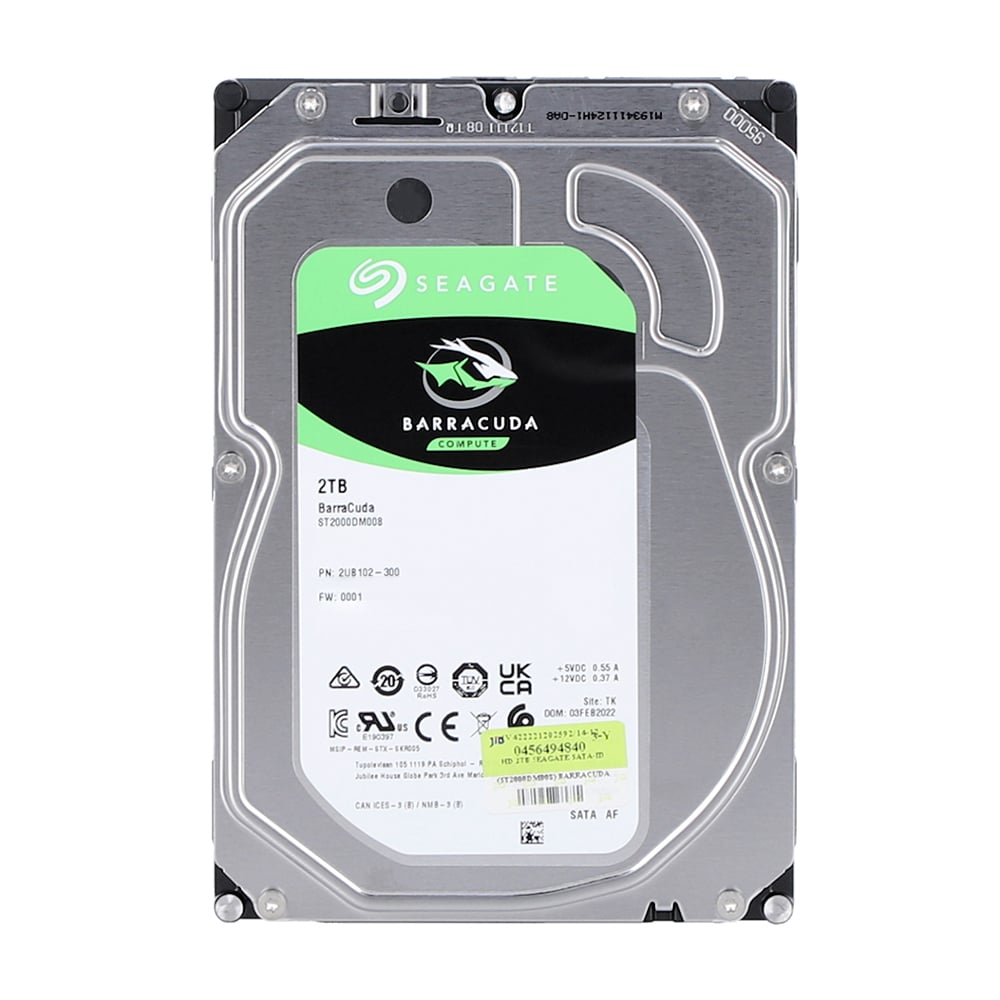 [ST2000DM008] HDD SEAGATE BARRACUDA 2 TB 3.5" - 7200RPM SATA3 - Great Ocean
