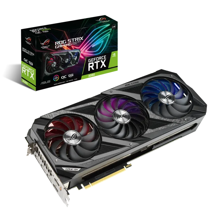 rog strix rtx3080 o10g v2 gam 1