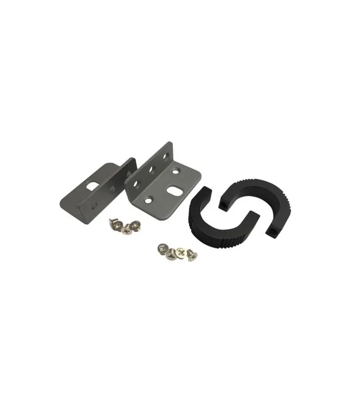 qnap sp ear blk 01 1u rack mounting ears kit with screws