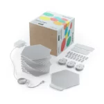 nanoleaf shapes light panels hexagons starter kit 15nl42 6002hx 15pk@1x