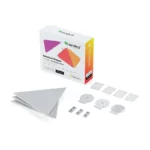 nanoleaf shapes light panels triangles expansion pack 3nl47 0001tw 3pk@1x
