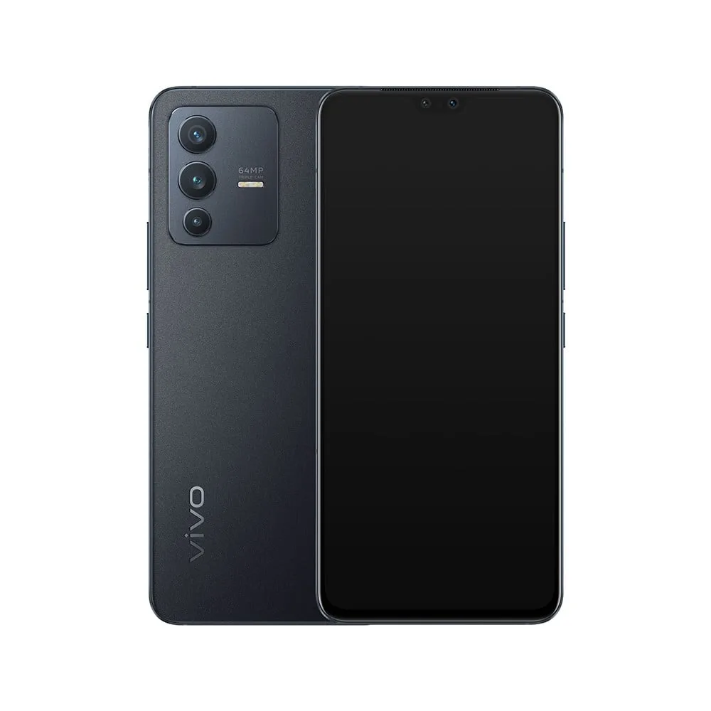 vivo Smartphone V23 12256GB Sunshine Black 5G 1 square medium
