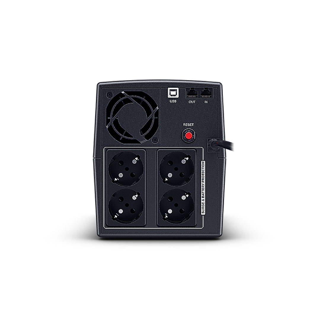 CYBERPOWER เครื่องสำรองไฟ UPS 1500VA/900W [UT1500EG] - Great Ocean