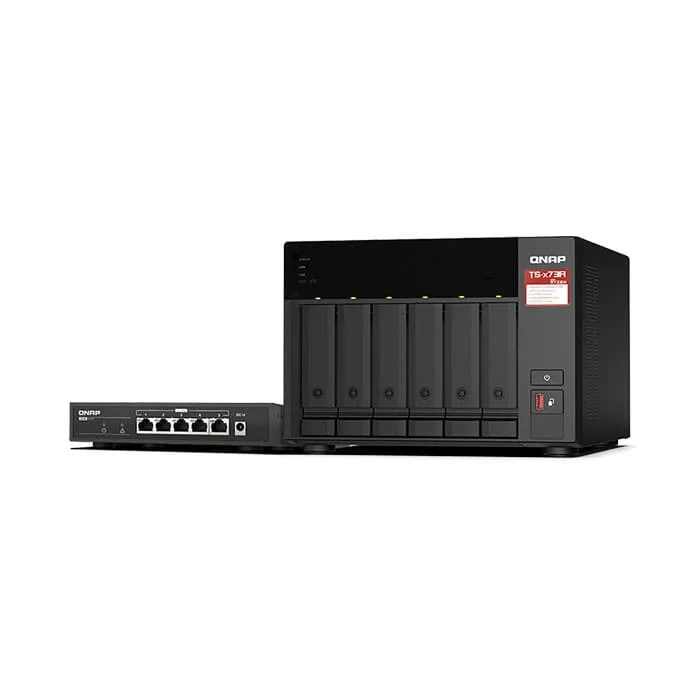 storage nas qnap ts 673a sw5t 001