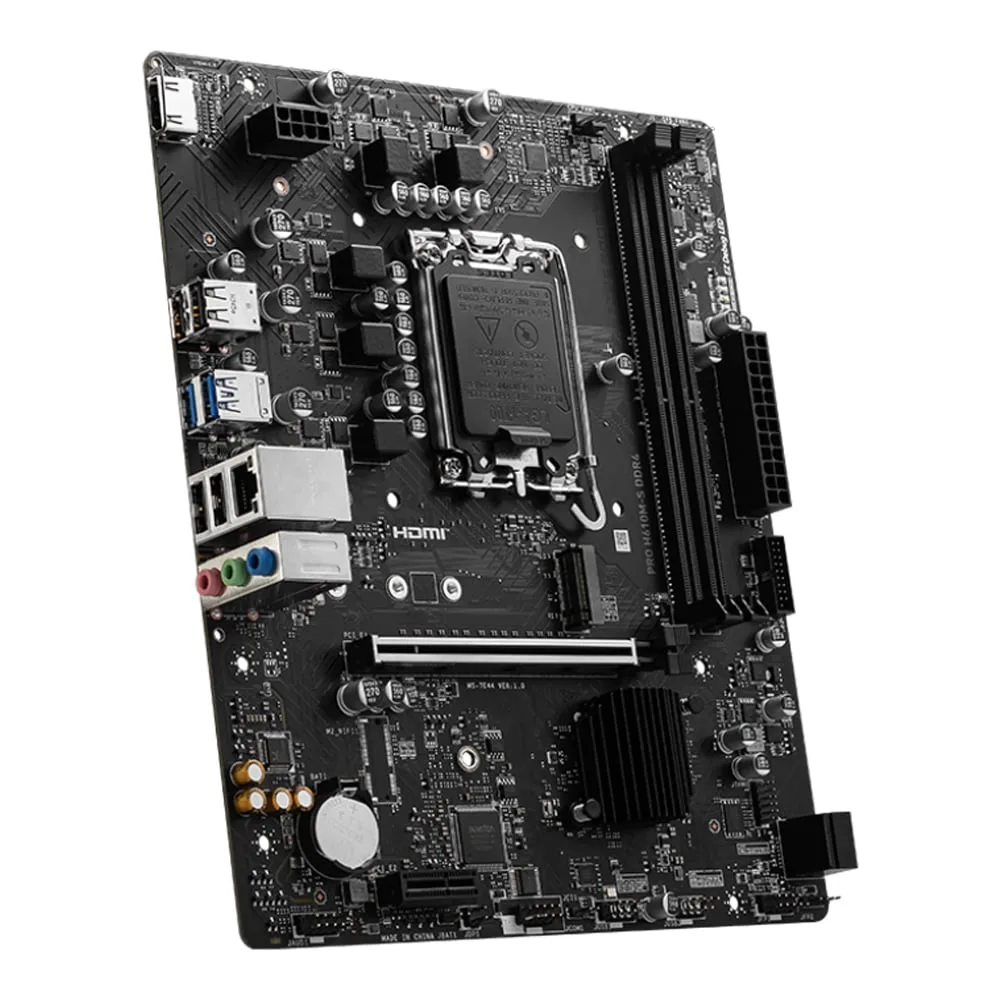 MAINBOARD (เมนบอร์ด) MSI PRO H610M-S DDR4 (INTEL SOCKET 1700 DDR4 MICRO-ATX) - Image 4