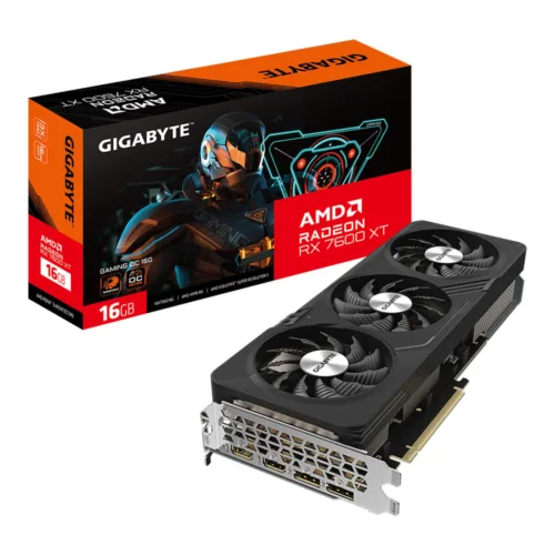 VGA (การ์ดแสดงผล) GIGABYTE RADEON RX 7600 XT GAMING OC 16G - 16GB GDDR6 (GV-R76XTGAMING OC-16GD)