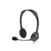 (981-000588) LOGITECH HEADSET H111 BLACK (SINGLEPIN)