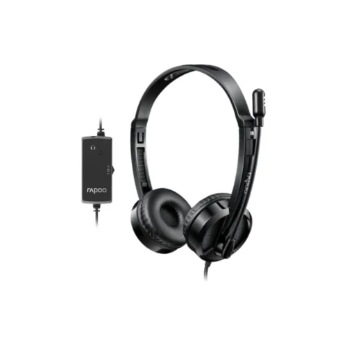 (18008) H120.BLACK STEREO HEADSET USB Smooth HD voice call