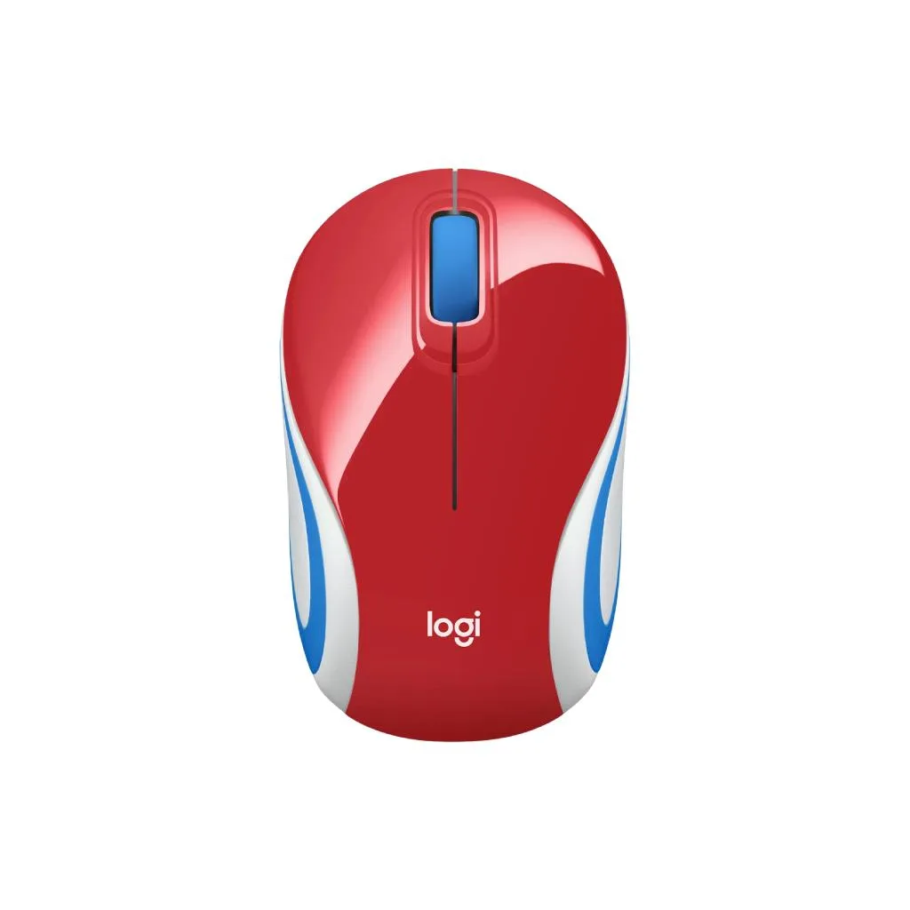 (910-005373) M187 ULTRA PORTABLE WIRELESS MOUSE RED