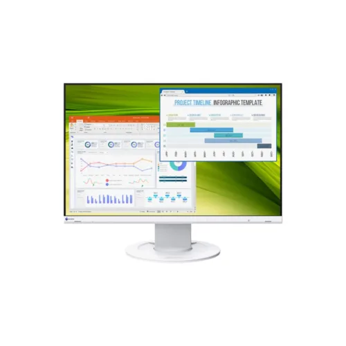 (EV2360-WT) 22.5" 1920x1200 (WUXGA),IPS Panel,16.77 million,250 cd/m2,1000:1,D-Sub mini, HDMI, DisplayPort (White)