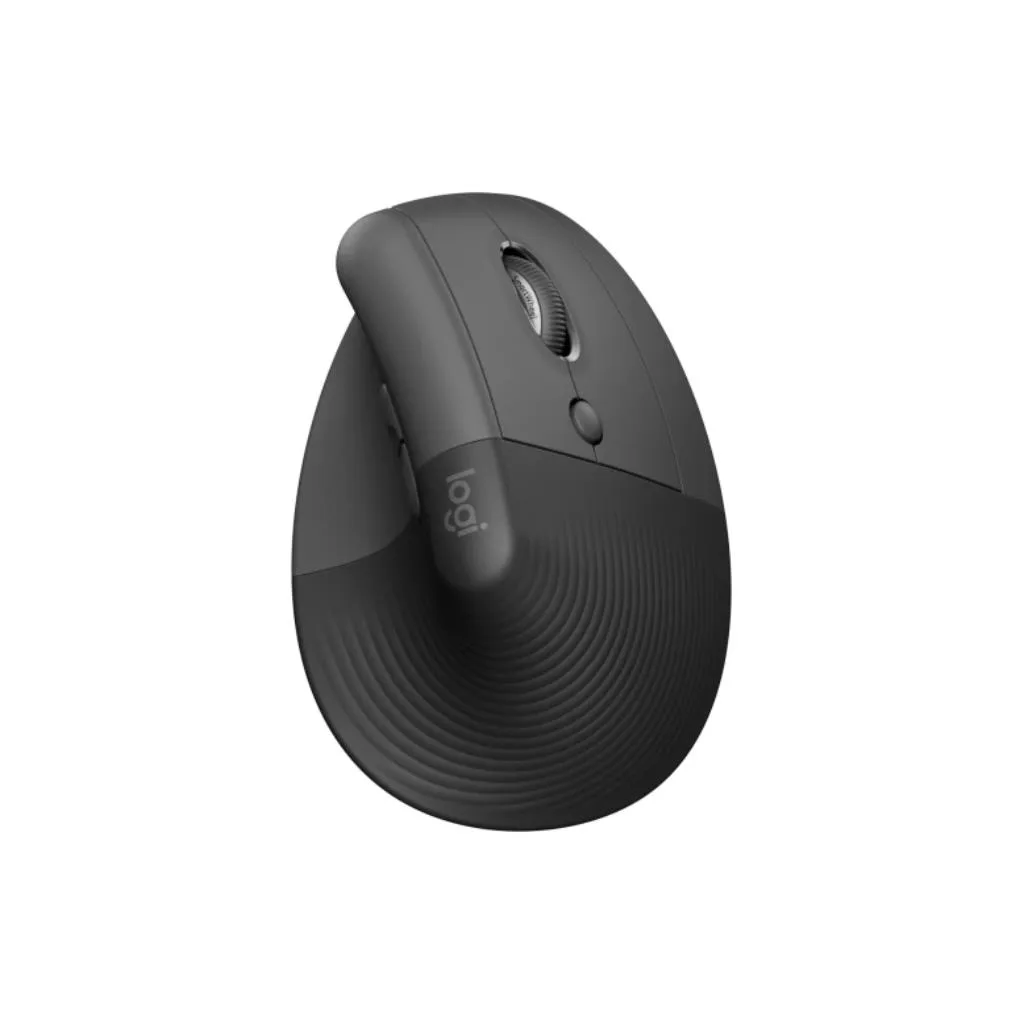 (910-006479) Logitech Lift Vertical Ergonomic Mouse (Black (Hybrid)