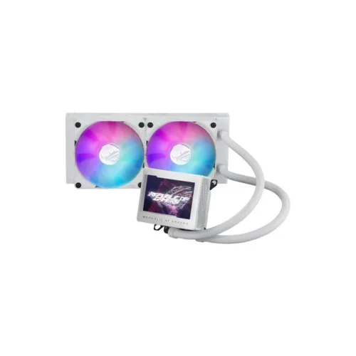 (90RC00K2-M0UAY0) The flagship ROG Ryujin III 240 ARGB all-in-one cooler delivers ultimate thermal performance for gamers looking for the absolute best. White Color