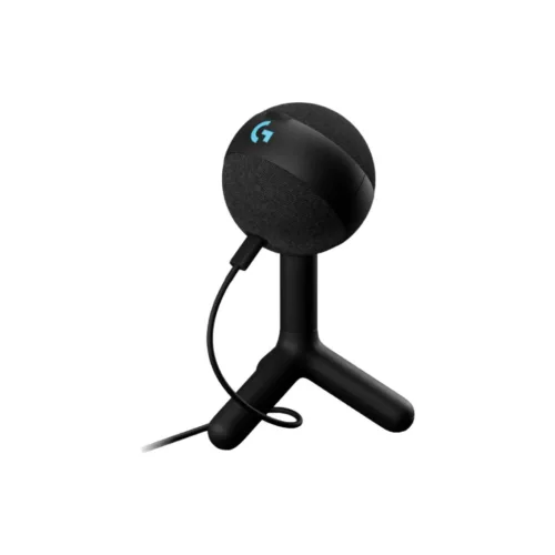 (988-000553) MICROPHONE Merak Yeti Orb RGB Gaming Mic with LIGHTSYNC (BLACK)