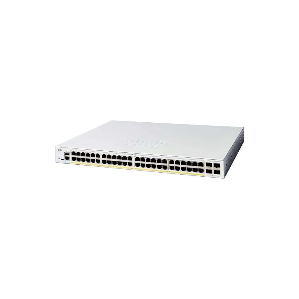 (C1300-48P-4G) Catalyst 1300 48-port GE, PoE, 4x1G SFP