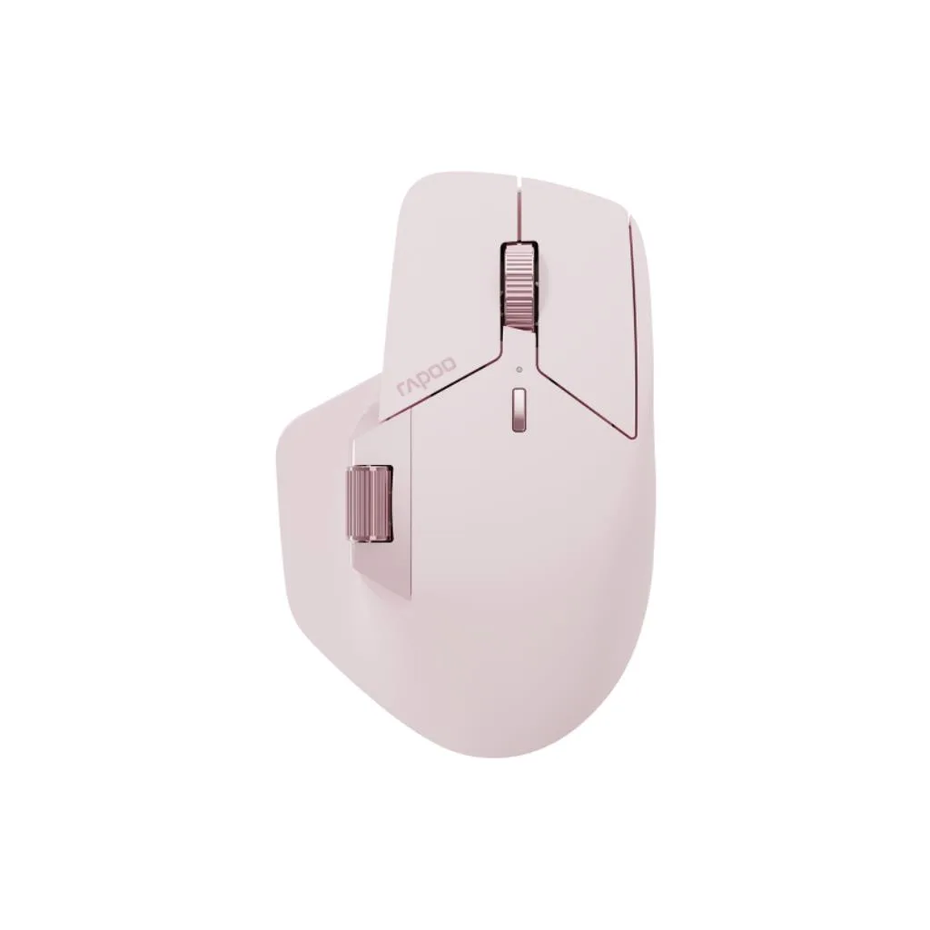(12301) Rapoo MT760 Multi-mode Wireless Mouse Pink