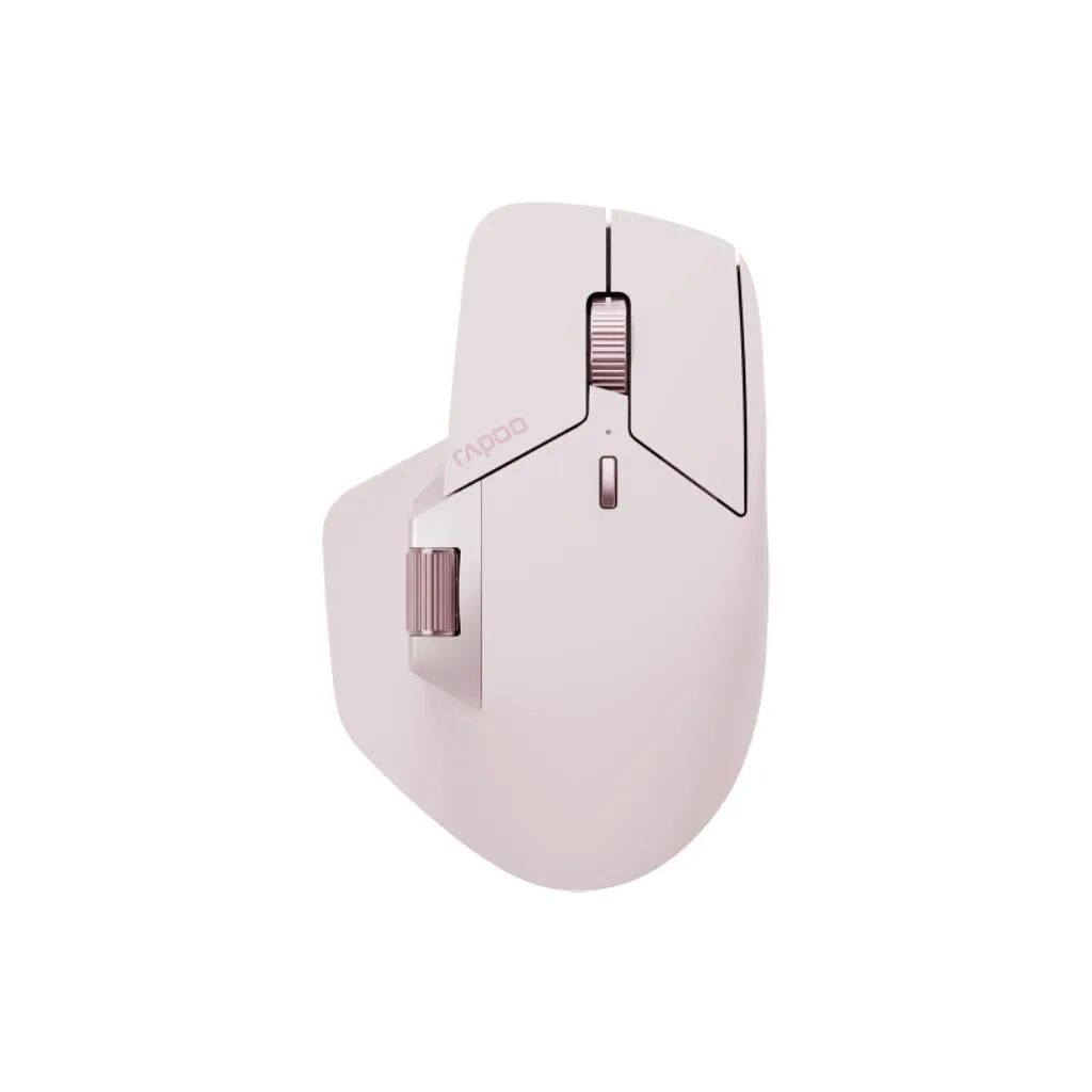 (12393) Rapoo MT760 Multi-mode Wireless Mouse Pink