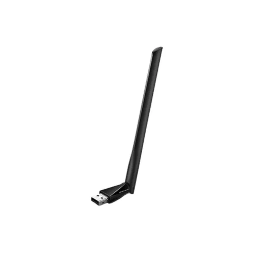 (MA30H) AC1300 High Gain Wi-Fi USB Adapter
SPEED: 400 Mbps at 2.4 GHz + 867 Mbps at 5 GHz
SPEC: 1× High Gain External Antenna, USB 2.0, MU-MIMO, WPA3