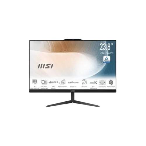 (9S6-AE0721-1433) Intel C7-150U / RAM 16GB SO-DIMM DDR5 / SSD 1TB M.2 PCIe / Intel® Iris Xe / 23.8" LED FHD / Intel® Wi-Fi 6E AX211 + BT 5.3 / Win 11 Home + Office H&S 2021 / MOUSE & KEYBOARD WIRELESS SET / PSU 120W / WARRANTY 3 YEARS / BLACK COLER