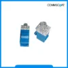 COMMSCOPE CAT 6 RJ45 MODULAR JACK (ตัวเมีย) สีฟ้า 1 EA/Pkg (AM-3600)