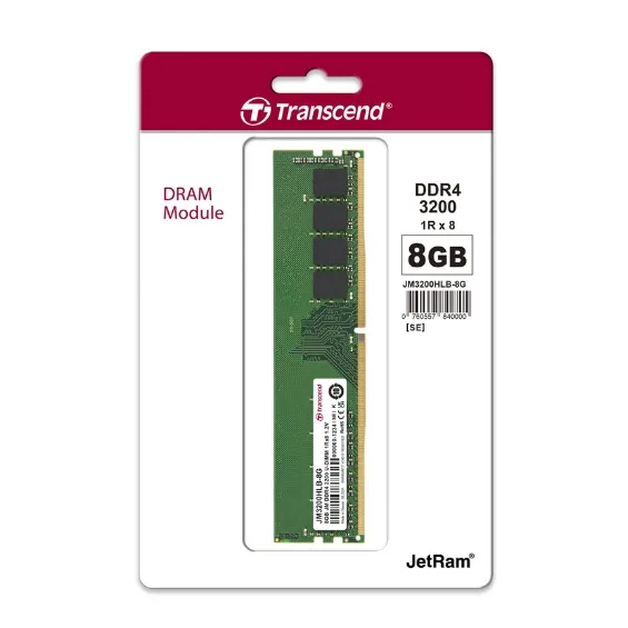Transcend RAM-Memory DDR4-3200 U-DIMM 8GB