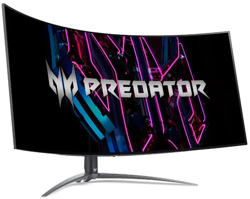(UM.MXXST.001) MONITOR (จอคอมพิวเตอร์) Acer Predator OLED Curved Gaming LED 45" X45 bmiiphuzx 44.5" OLED 21:9 1,500,000:1 (Native) 3440x1440@240Hz - Image 2