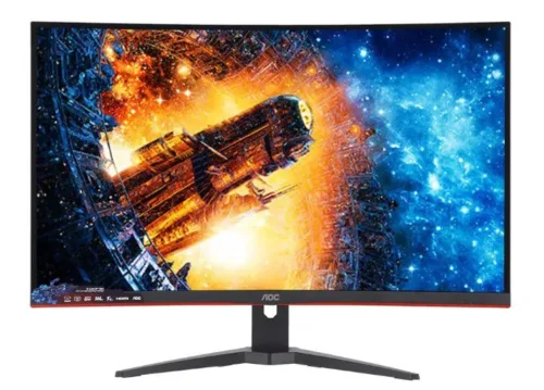(CQ32G2E/67) MONITOR (จอคอมพิวเตอร์) AOC CQ32G2E/6731.5'' VA 16:9 3,000:1 2560 x 1440 QHD @155Hz