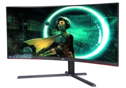 (CU34G3S/67) MONITOR (จอคอมพิวเตอร์) AOC CU34G3S/6734.0'' VA 21:9 3,000:1 3440 x 1440 @165Hz - Image 2