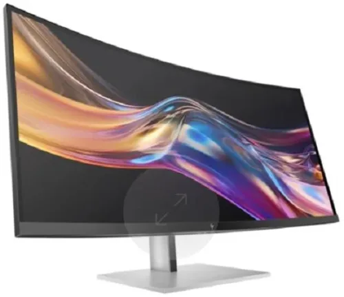 (8K167AA#AKL) MONITOR (จอคอมพิวเตอร์) HP Series 7 Pro 738pu37.5" IPS 21:9 2000:1 WQHD+ (3840 x 1600 @ 60Hz) - Image 2