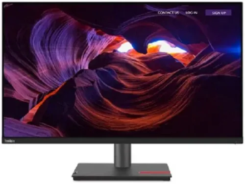 (63D1RAR1WW) MONITOR (จอคอมพิวเตอร์) Lenovo ThinkVision P32p-30 31.5" In-Plane Switching 16:9 1000:1 3840x2160 4K UHD @60Hz