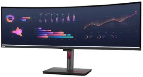 (63DBRAR1WW) MONITOR (จอคอมพิวเตอร์) Lenovo ThinkVision P49w-30 49.0" In-Plane Switching 32:9 2000:1 5120x1440 @60Hz - Image 3