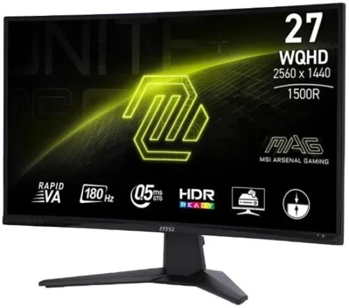 (27CQ6F) MONITOR (จอคอมพิวเตอร์) MSI MAG 27CQ6F27.0" VA 16:9 5,000 : 1 2560 x 1440 (WQHD) - Image 2