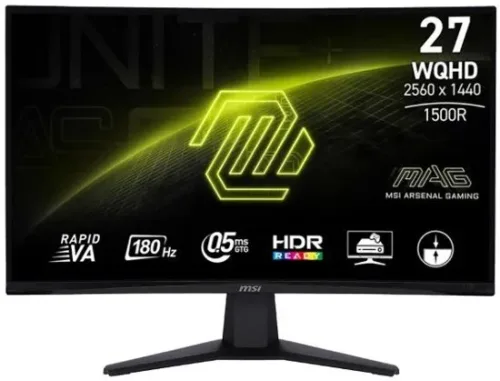 (27CQ6F) MONITOR (จอคอมพิวเตอร์) MSI MAG 27CQ6F27.0" VA 16:9 5,000 : 1 2560 x 1440 (WQHD)