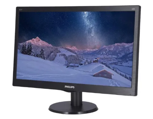 (203V5LHSB2/67) MONITOR (จอคอมพิวเตอร์) Philips 203V5LHSB2/6719.5'' TN 16:9 600 : 1 1600 x 900 @60Hz - Image 2
