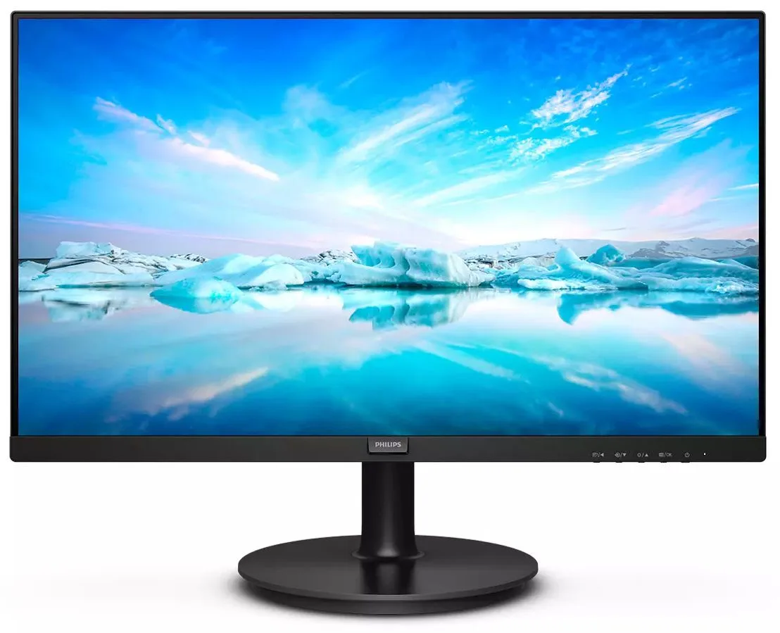 (241V8L/67) MONITOR (จอคอมพิวเตอร์) Philips 23.8 VA LCD 16:9 3000:1 1920 x 1080 @ 75 Hz*