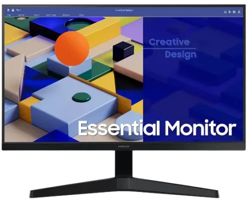 (LS27D300GAEXXT) MONITOR (จอคอมพิวเตอร์) Samsung Essential S3 27 " IPS 16:9 1000:1(Typical) 1,920 x 1,080 @ Max 75Hz