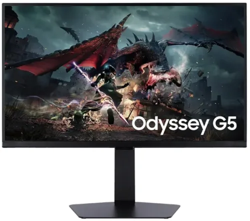 (LS27DG502EEXXT) MONITOR (จอคอมพิวเตอร์) Samsung Odyssey G5 Gaming 27 '' IPS 16:9 1000 : 1 QHD (2,560 x 1,440) Max 180Hz