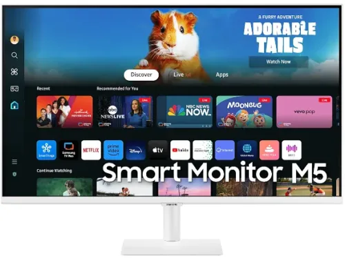 (LS27DM501EEXXT) MONITOR (จอคอมพิวเตอร์) Samsung SMART M50D 27.0" VA 16:9 3,000:1 FHD (1,920 x 1,080 Max 60Hz)