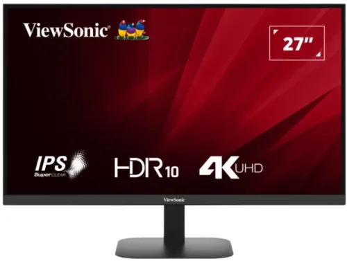 (VA2708-4K-MHD) MONITOR (จอคอมพิวเตอร์) Viewsonic 27" IPS 16:9 1,200:1 (typ) UHD 3840 x 2160 @60Hz