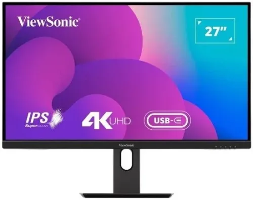 (VX2762U-4K) MONITOR (จอคอมพิวเตอร์) Viewsonic VX2762U-4K27.0" IPS Technology 16:9 1,000:1 3840 x 2160 (Ultra HD) @60Hz