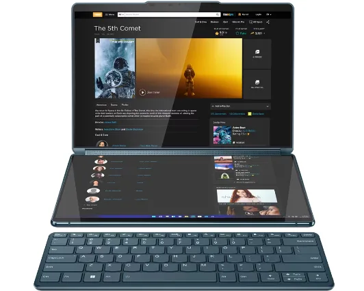 Notebook (โน๊ตบุ๊ค) Lenovo Yoga Book 9 13IRU8 (82YQ000PTA)