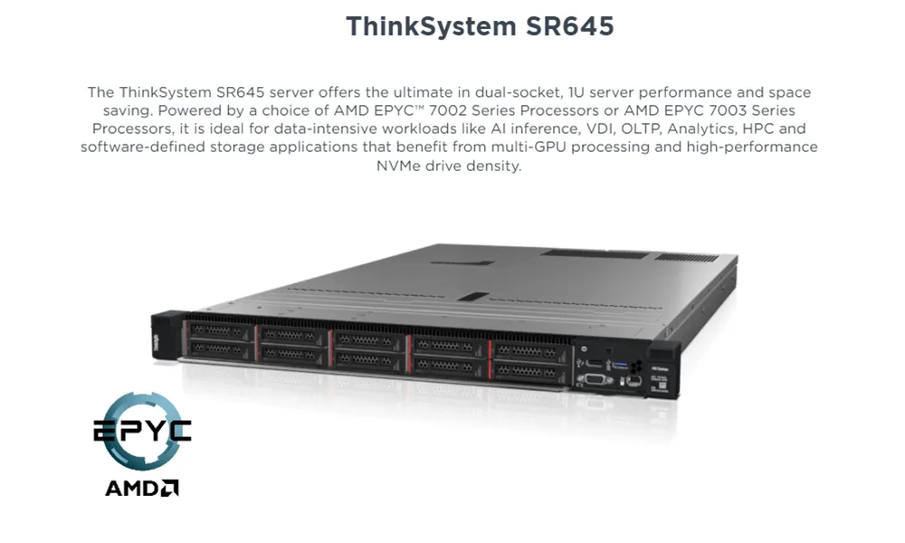 Lenovo ThinkSystem SR