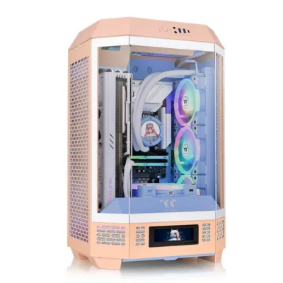 THERMALTAKE THE TOWER Peach fuzz jpg
