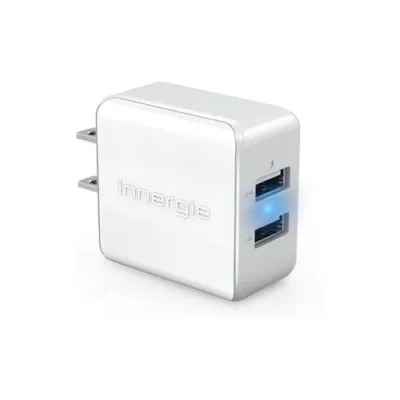 NOTEBOOK ADAPTER (อะแดปเตอร์โน้ตบุ๊ค) Innergie Wall Charger PowerJoy Pro 24 (24-watt Dual USB) (ADP-24DWBUB)