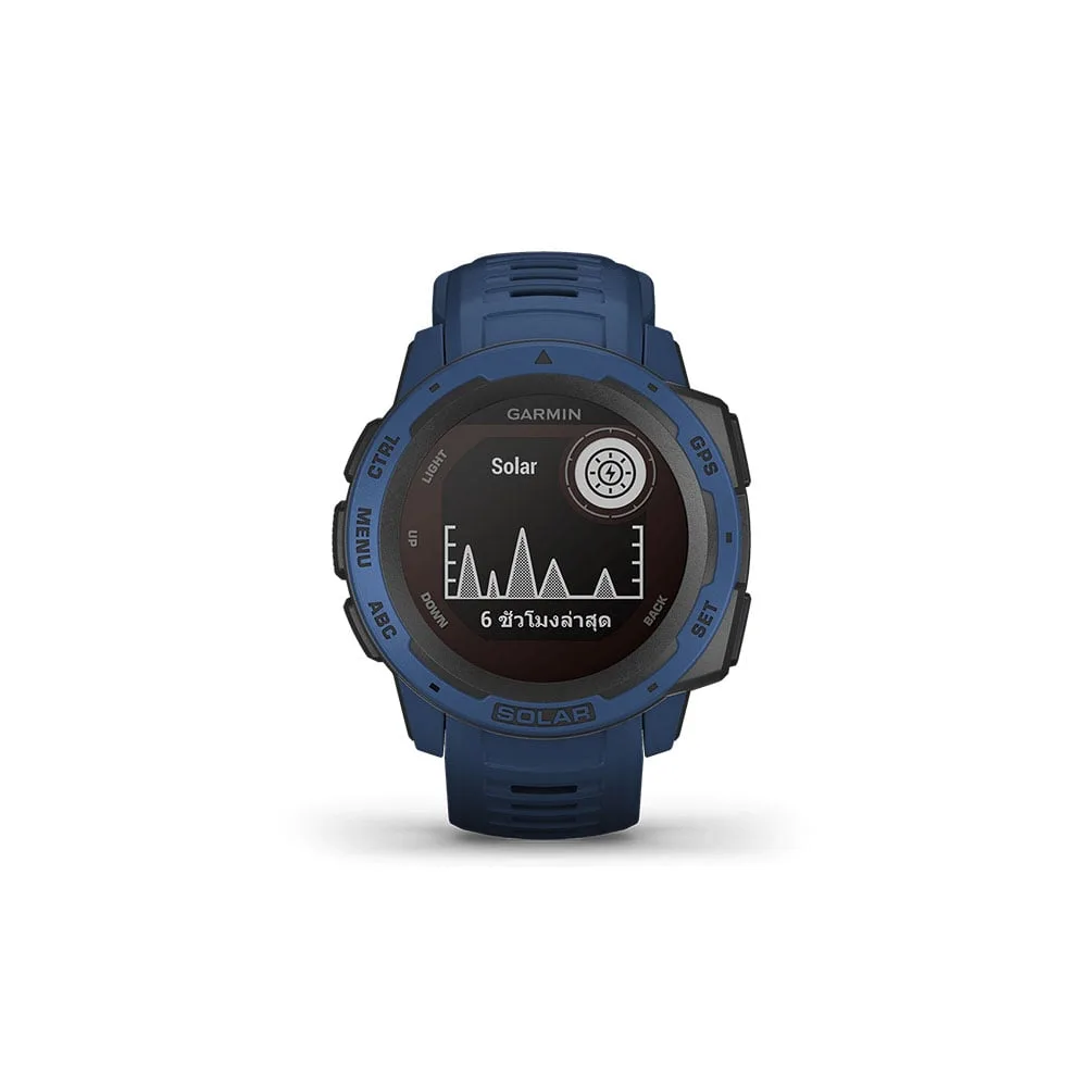 SMARTWATCH (นาฬิกาอัจฉริยะ) GARMIN INSTINCT SOLAR